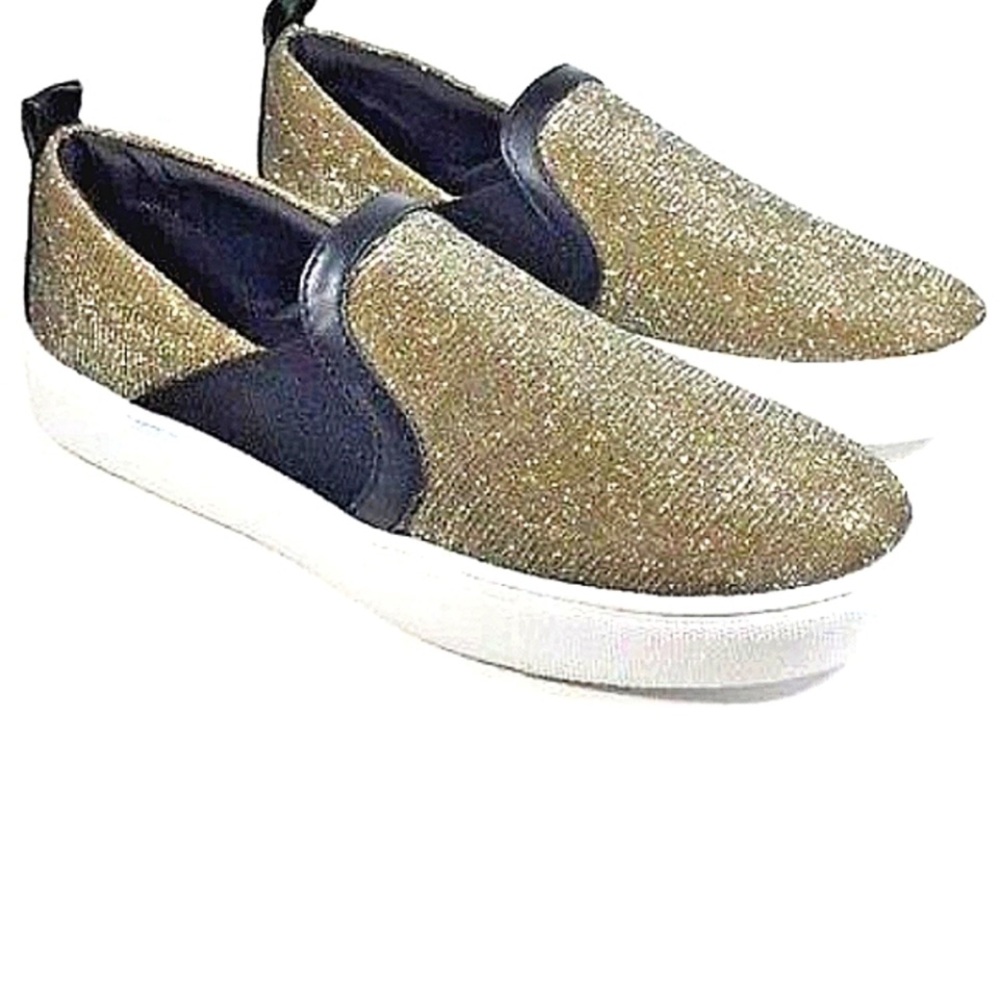 Sparkly & blingy 'Ocarina' by Mia glittery slip-on sneakers